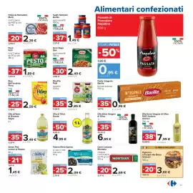 Volantino Carrefour Pagina 23: Olio di Oliva Dante €4,95, RisoPiù Polli €3,85