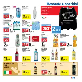 Volantino Carrefour Pagina 25: Arizona Tea gusti assortiti €0,99, Rattafia alle Visciole Paolucci €7,99