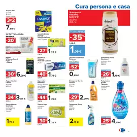Volantino Carrefour Pagina 29: Dischetti Levatrucco Cotoneve €0,99, Acqua Micellare Garnier €3,89