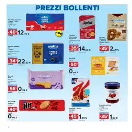 Volantino Carrefour Pagina 4: Buondì Baulli classico €0,99, Capsule A Modo Mio Lavazza €22,99
