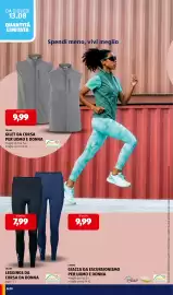 Volantino ALDI settimana 33 Pagina 32: Crane leggings da corsa da donna €7,99, Crane gilet da corsa per uomo e donna €9,99