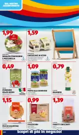 Volantino ALDI settimana 33 Pagina 6: LA CESTA STUZZICHINI €0,99, LA CESTA PANETTI CROCCANTI classici €1,39