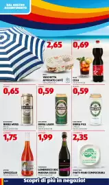 Volantino ALDI settimana 33 Pagina 8: TORDIROSSO LAMBRUSCO DOC MODENA SECCO €1,99, Karlskrone Birra Lager €0,59