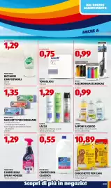 Volantino ALDI settimana 33 Pagina 9: LACURA LACCA €1,29, POWER FORCE CANDEGGGINA CLASSICA €0,55