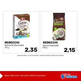 Volantino Iper Tosano settimana 32 Pagina 11: REBECCHI Gocce di cioccolato €2,35, REBECCHI Cocco macinato €2,15