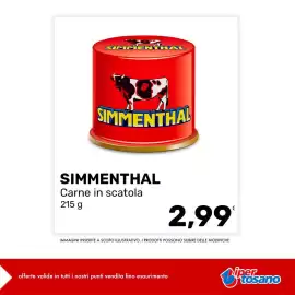 Volantino Iper Tosano settimana 32 Pagina 5: SIMMENTHAL Carne in scatola €2,99
