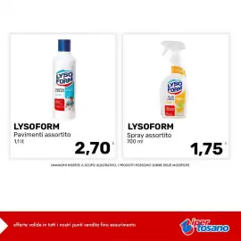 Volantino Iper Tosano settimana 32 Pagina 7: LYSOFORM Spray assortito €1,75, LYSOFORM Pavimenti assortito €2,70