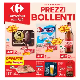 Volantino Carrefour Market Pagina 1: Birra Original 8.6 €4,19, Birra Peroni €0,83