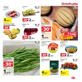 Volantino Carrefour Market Pagina 11: Ciotola Caprese Ortoromi €2,79, Uva Vittoria Sfusa €2,99