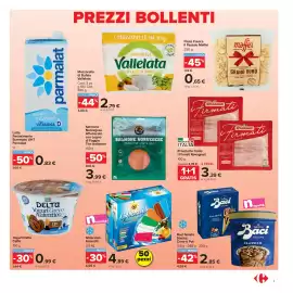 Volantino Carrefour Market Pagina 3: Ghiaccioli Assortiti €4,89, Baci Gelato Classico €2,85