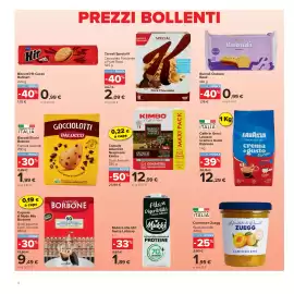 Volantino Carrefour Market Pagina 4: Cereali Special K €2,09, Capsule Alluminio Nespresso Kimbo €12,99