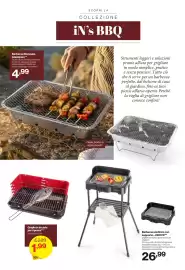 Volantino In'S Mercato Pagina 21: Griglia in acciaio per il pesce** €1,99, Barbecue elettrico con supporto €26,99