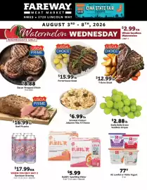 Fareway weekly ad week 32 Page 1