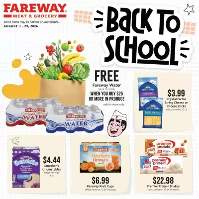 Fareway (valid until 30-08)