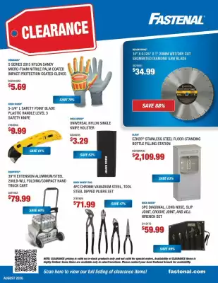 Fastenal (valid until 1-09)