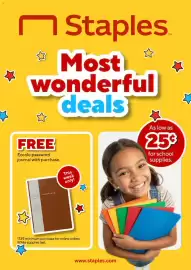 Staples weekly ad week 32 Page 1
