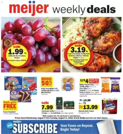 Meijer weekly ad week 32 Page 1