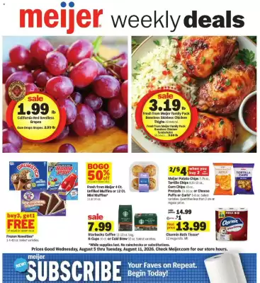 Meijer weekly ad