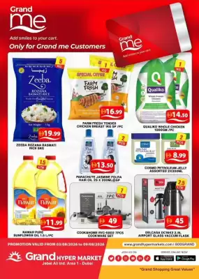 Grand Hyper Market catalogue (valid until 9-08)