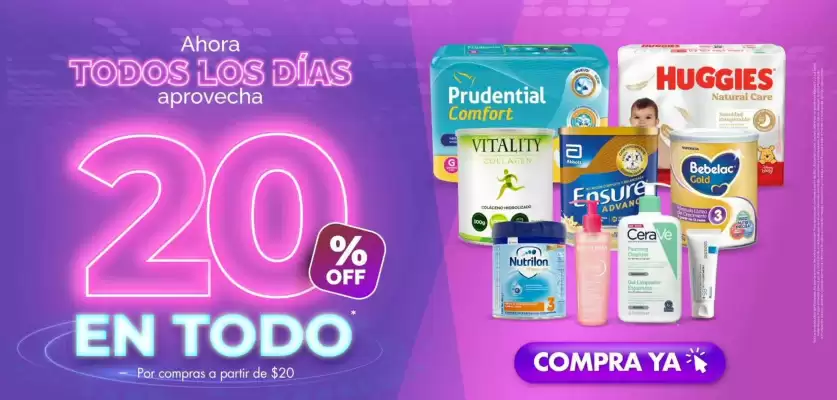Pharmacy's (válido hasta 11-08)
