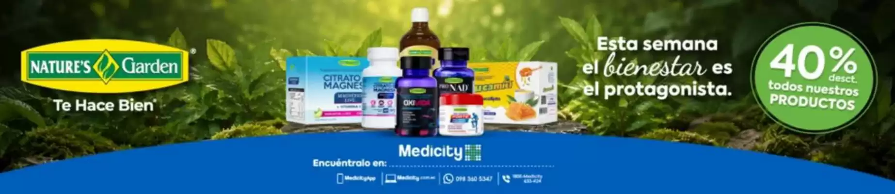 Farmacias Medicity (válido hasta 2-09)