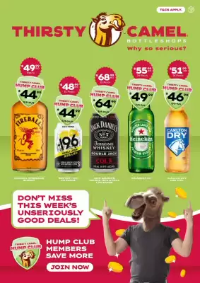 Thirsty Camel catalogue