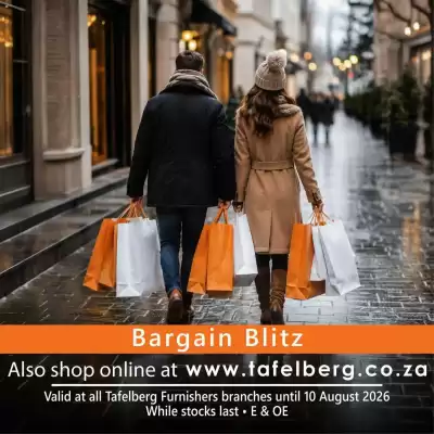 Tafelberg Furnishers catalogue (valid until 10-08)