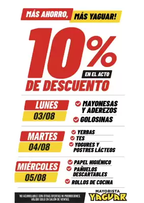 Catálogo Supermercados Yaguar (válido hasta 5-08)