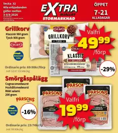 Extra Mjällby Stormarknad reklamblad vecka 32 Sida 6