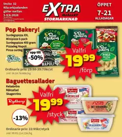 Extra Mjällby Stormarknad reklamblad vecka 32 Sida 7