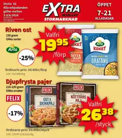 Extra Mjällby Stormarknad reklamblad vecka 32 Sida 8