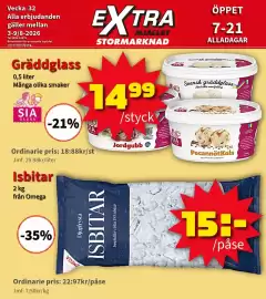 Extra Mjällby Stormarknad reklamblad vecka 32 Sida 9
