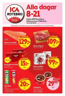 Nya Pulsen reklamblad (giltig till och med 9-08)