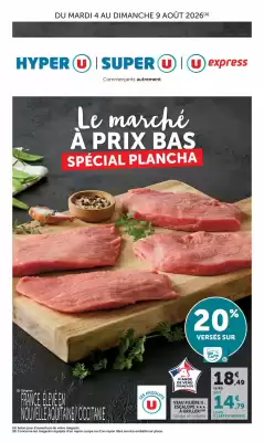 U Express (valable jusqu'au 9-08)