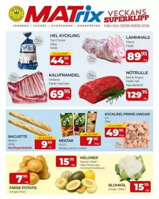 Matrix Butikerna (giltig till och med 9-08)
