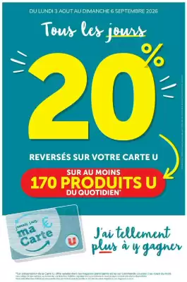 Catalogue Super U (valable jusqu'au 6-09)