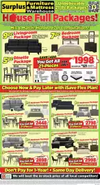 Surplus Furniture flyer Page 1