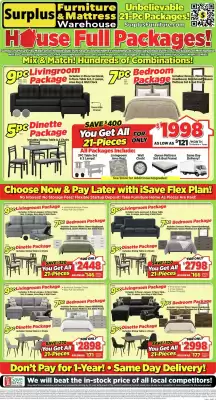 Surplus Furniture (valid until 24-08)