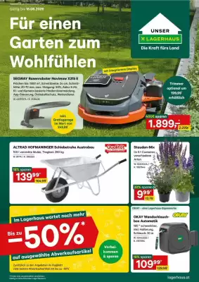 Lagerhaus Graz Land Flugblatt (gültig bis 16-08)
