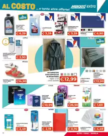 Volantino Mercatò Extra Pagina 19: PANTOFOLE DONNA 'MALVA' INBLU €14,90, Buste plastica "Riposto" Mitama €4,49