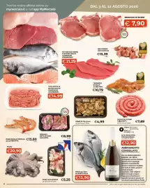 Volantino Mercatò Extra Pagina 4: KEBAB DI POLLO AIA €4,99, SALSICCIA DI SUINO TABACHETTI €7,89