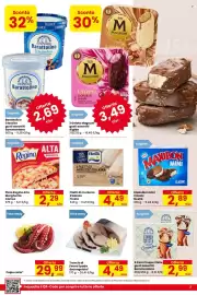 Volantino Despar Pagina 7: Trancio di Pesce Spada decongelato* €4,49, Filetti di merluzzo d'Alaska Frosta €4,49