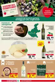 Volantino Despar Pagina 8: Lugana DOC Cantine di Verona €5,49, Formaggio Asiago Fresco D.O.P. San Rocco €11,90