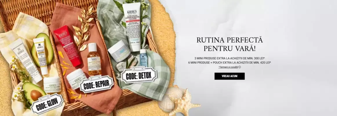 Kiehl's (valid până la 16-08)