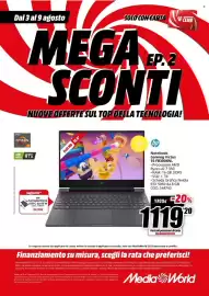 Volantino MediaWorld settimana 32 Pagina 16: Notebook Gaming Victus €1.119,20