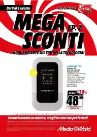 Volantino MediaWorld settimana 32 Pagina 28: KEENETIC Roamer 4G €48,99