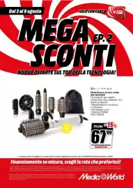 Volantino MediaWorld settimana 32 Pagina 43: Modellatore ad aria calda AIR WONDER €67,99