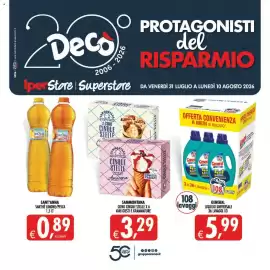 Volantino Deco Iperstore Pagina 1: General liquido universale €5,99, Sant'Anna Santhè €0,89