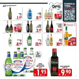 Volantino Deco Iperstore Pagina 10: Terre de la Custodia €2,49, MAXIMILIAN I MÜLLER THURGAU DURELLO/ MOSCATO DOLCE €2,99