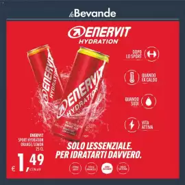 Volantino Deco Iperstore Pagina 11: Enervit sport hydration orange/lemon €1,49